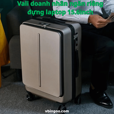 Vali doanh nhân ngăn riêng đựng laptop 15.6inch