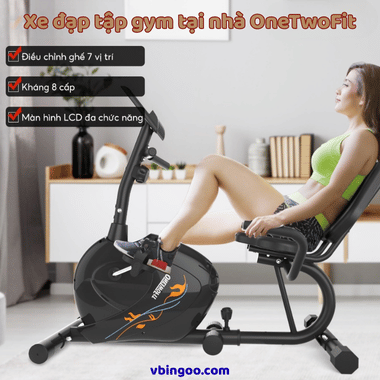 Xe đạp tập gym tại nhà OneTwoFit