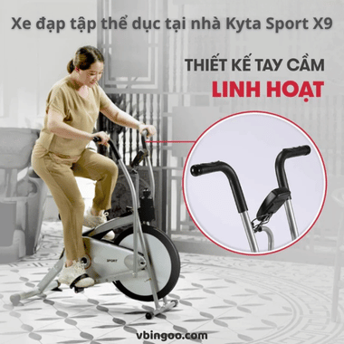 Xe đạp tập thể dục tại nhà Kyta Sport X9