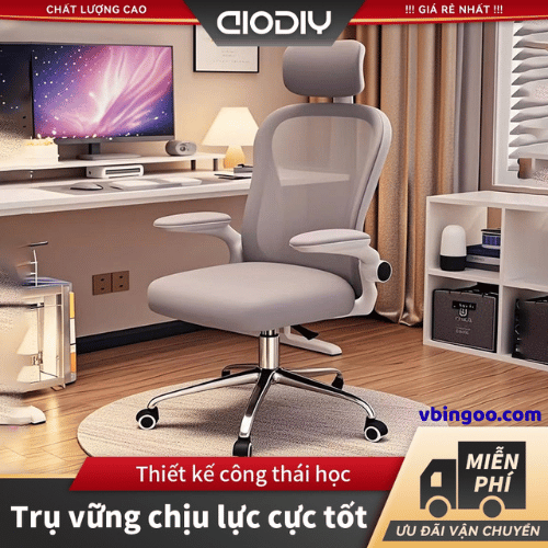 Ghe xoay cong thai hoc van phong AIODIY Ghế xoay công thái học văn phòng AIODIY