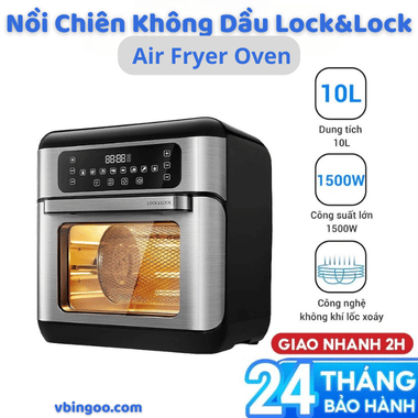 Nồi Chiên Không Dầu Lock&Lock Air Fryer Oven