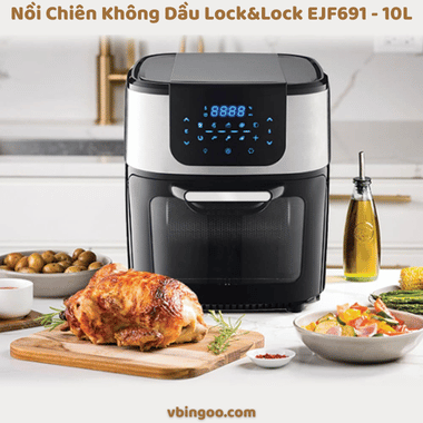 Nồi Chiên Không Dầu Lock&Lock EJF691 - 10L