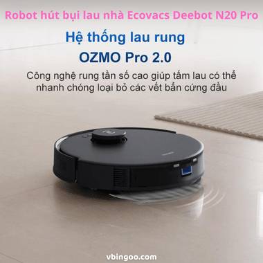 Robot hút bụi lau nhà Ecovacs Deebot N20 Pro