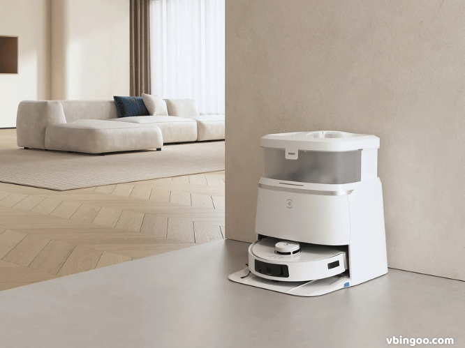 Robot hut bui lau nha Ecovacs T30e Pro Omni Robot hút bụi lau nhà Ecovacs T30e Pro Omni