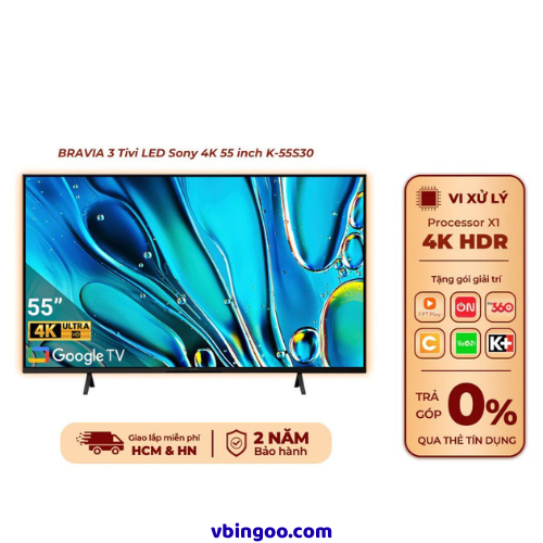 Tivi LED Sony 4K 55 inch K 55S30 Tivi LED Sony 4K 55 inch K-55S30