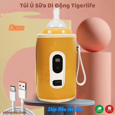 Túi Ủ Sữa Di Động Tigerlife
