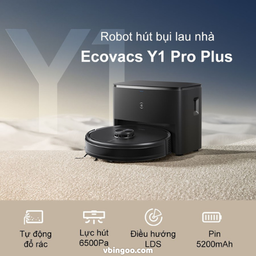 robot hút bụi lau nhà thông minh ecovacs y1 pro plus