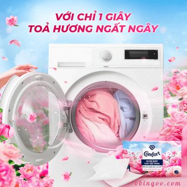 Giấy Thơm Comfort Dành Cho Máy Sấy Quần Áo