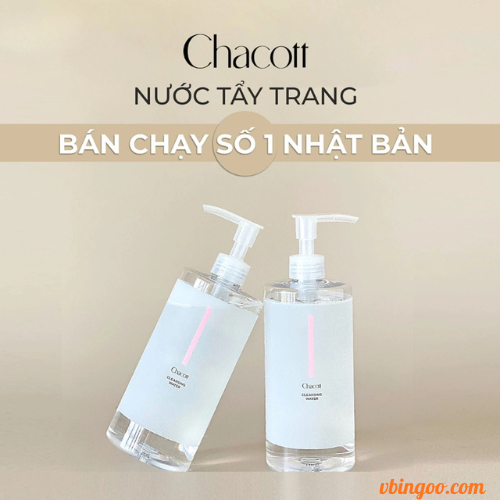 Nuoc Tay Trang Chacott Cleansing Water Nước Tẩy Trang Chacott Cleansing Water