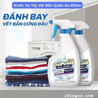 Nước Xịt Tẩy Vết Bẩn Quần Áo Mifan