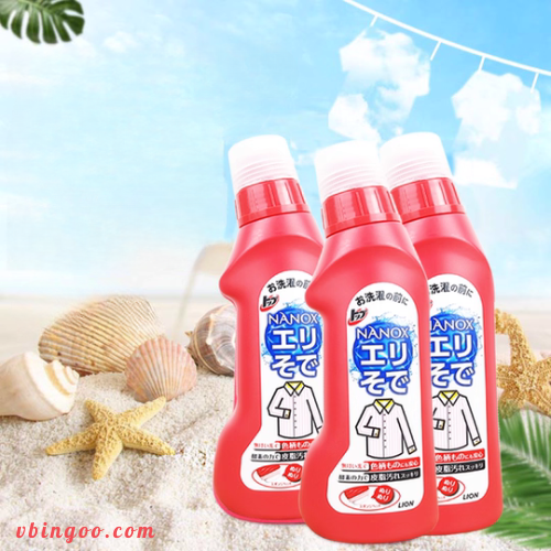 Nuoc tay quan ao Nhat Ban Lion Nước tẩy quần áo Nhật Bản Lion Nanox