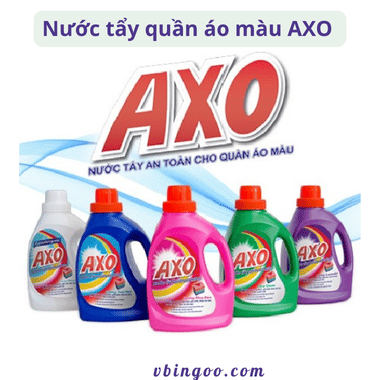 Nước tẩy quần áo màu AXO 