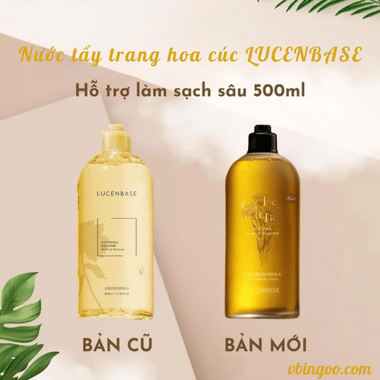 Nước tẩy trang hoa cúc LUCENBASE