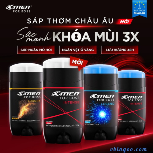Sap Khu Mui Xmen For Boss Sáp Khử Mùi Xmen For Boss