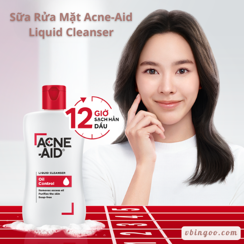 Sua Rua Mat Acne Aid Liquid Cleanser Sữa Rửa Mặt Acne-Aid Liquid Cleanser