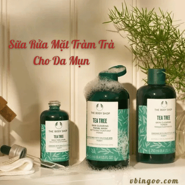 Sữa Rửa Mặt Tràm Trà Cho Da Mụn