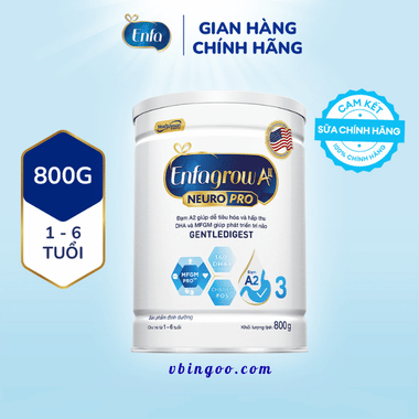 Sữa bột Enfagrow A2 Neuropro