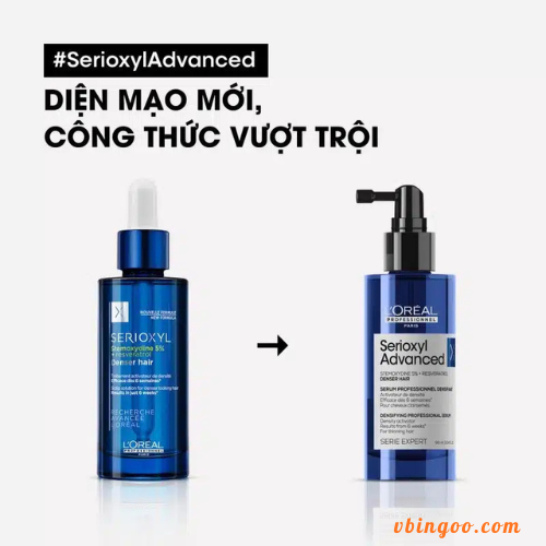 Tinh chat xit moc toc LOreal Professionnel Serioxyl Advanced Tinh chất xịt mọc tóc L'Oréal Professionnel Serioxyl Advanced