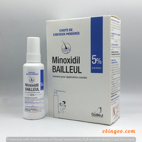 Xit Moc Toc Minoxidil Bailleul Laboratoires Xịt Mọc Tóc Minoxidil Bailleul Laboratoires
