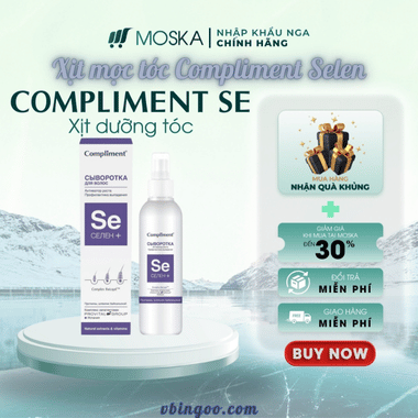 Xịt mọc tóc Compliment Selen