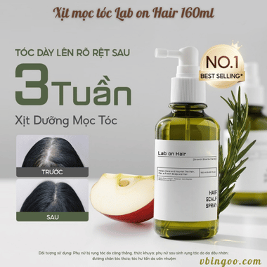 Xịt mọc tóc Lab on Hair 160ml