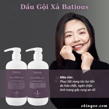 Dầu Gội Xả Batious