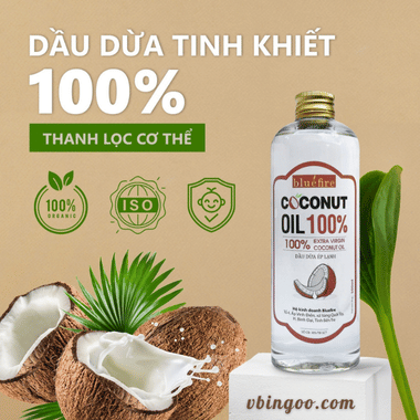 Dầu dừa ép lạnh nguyên chất freshfood&cosmetic