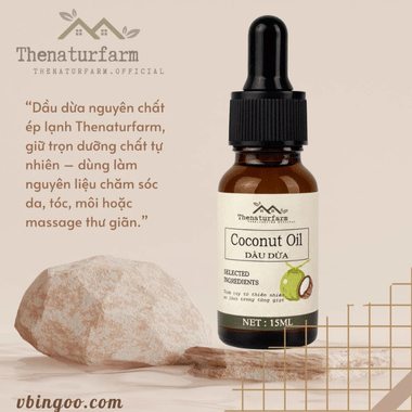 Dầu dừa nguyên chất ép lạnh Thenaturfarm