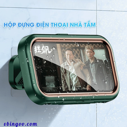 Hộp Đựng Điện Thoại Nhà Tắm Chống Nước 360 Độ