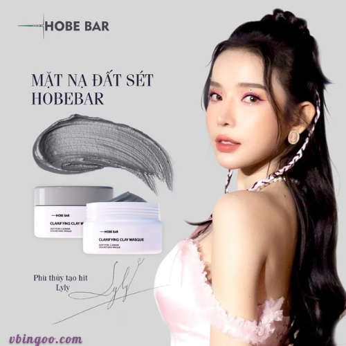 Mat Na Dat Set HOBEBAR Mặt Nạ Đất Sét HOBEBAR