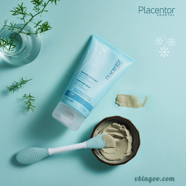 Mặt Nạ Đất Sét Thanh Lọc dưỡng ẩm Từ Thực Vật Placentor Purifying Mask