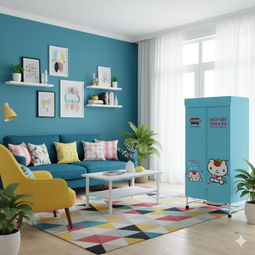 Tu Say Quan Ao SUNHOUSE SHD2702 Say 15 20kg Tủ Sấy Quần Áo SUNHOUSE SHD2702, Sấy 15-20kg