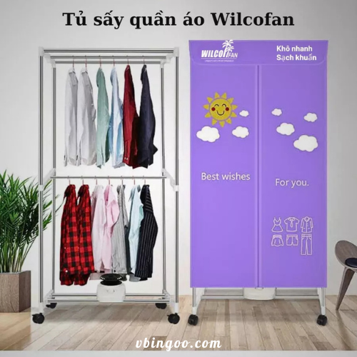 Tu say quan ao WILCOFAN Tủ sấy quần áo WILCOFAN