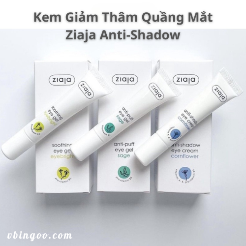 Kem Giam Tham Quang Mat Ziaja Anti Shadow Kem Giảm Thâm Quầng Mắt Ziaja Anti-Shadow
