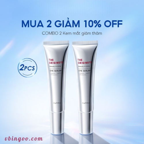 Kem giam tham mat The Originote Kem giảm thâm mắt The Originote