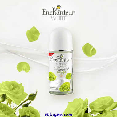 Lăn khử mùi trắng da Enchanteur Charming