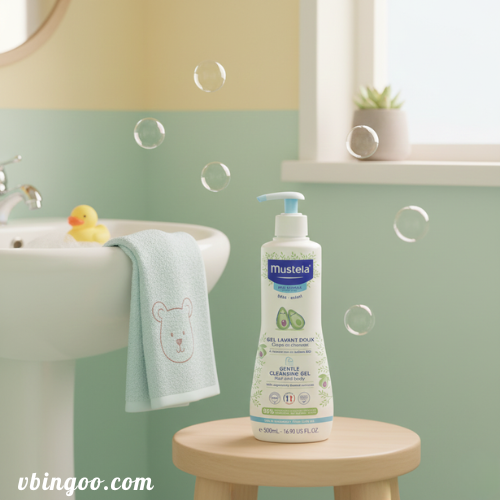 Sữa Tắm Gội Cho Trẻ Sơ Sinh & Em Bé Da Thường Mustela