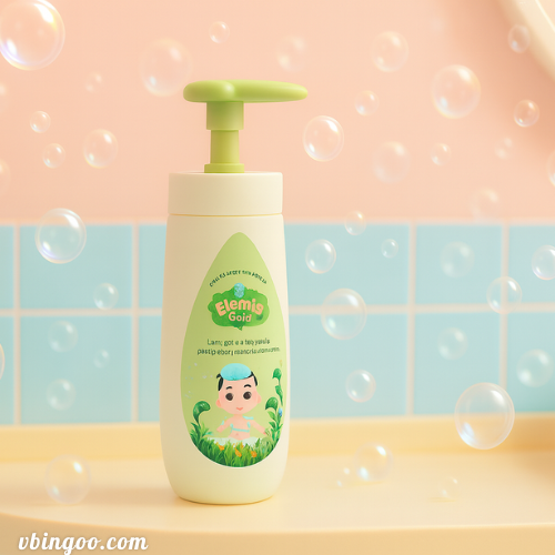 Sữa Tắm Gội Thảo Dược Cho Bé Elemis Gold