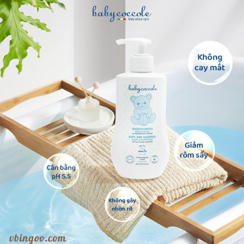 Sữa tắm gội cho bé Babycoccole