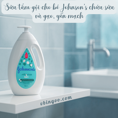 Sữa Tắm Gội Thiên Nhiên Cho Bé Dịu Nhẹ Và Dưỡng Ẩm ANGDOM