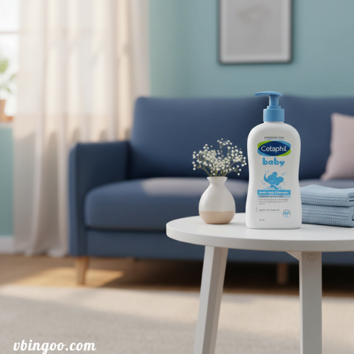 Sữa tắm gội cho bé cetaphil Baby