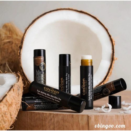 Combo 3 Son duong dau dua Ben Tre Cocoon Combo 3 Son dưỡng dầu dừa Bến Tre Cocoon