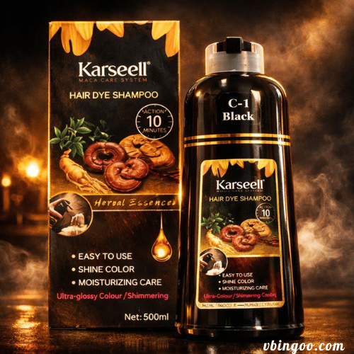 Dau Goi Phu Bac Karseell 500ml Dầu Gội Phủ Bạc Karseell 500ml