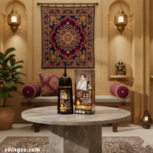 Dau goi phu bac thao duoc Lucky Star Dầu gội phủ bạc thảo dược Lucky Star