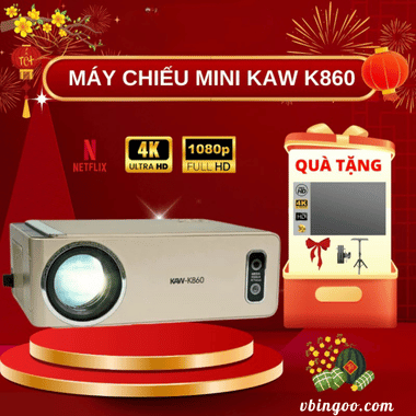 Máy Chiếu Mini KAW K860