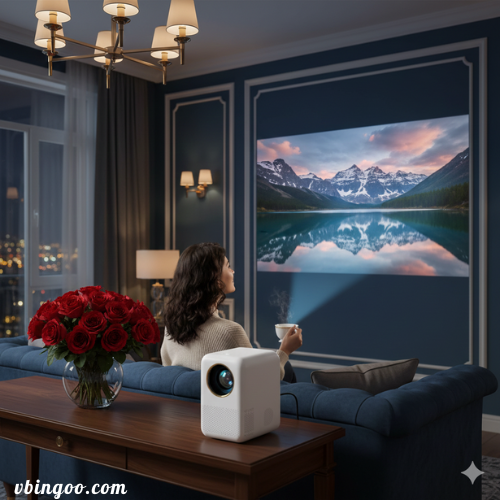 Máy Chiếu Mini Siêu Nét KAW K560 Siêu