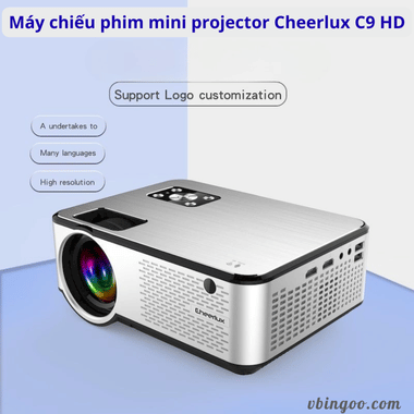 Máy chiếu phim mini projector Cheerlux C9 HD