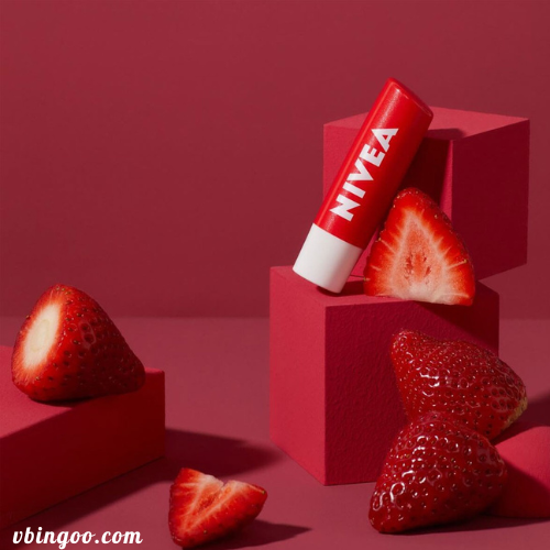 Son Duong moi Nivea Mau Do Dau Tay Son Dưỡng môi Nivea Màu Đỏ Dâu Tây