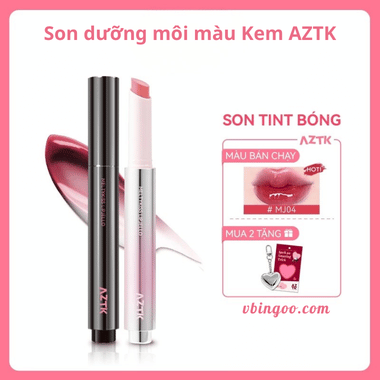 Son dưỡng môi màu Kem AZTK