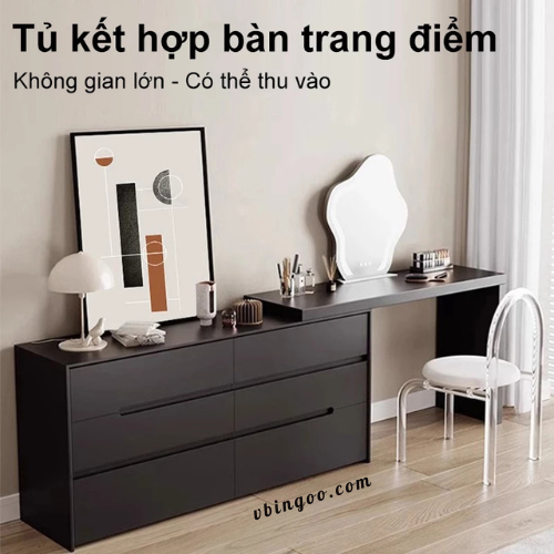 Bàn trang điểm bàn phấn thông minh HEINO